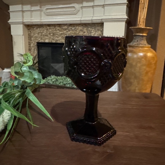 15 Piece Ruby Red Glass Avon Set. No chips. - Picture 3 of 9